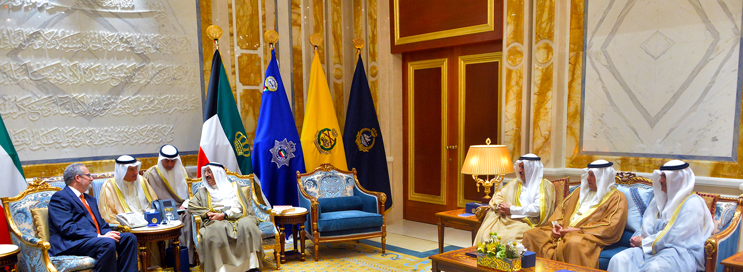 His Highness the Amir receives letter from U.S. President