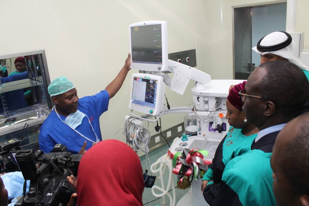 Kuwait has delivered medical equipment a cardiac center in the eastern African nation of Tanzania