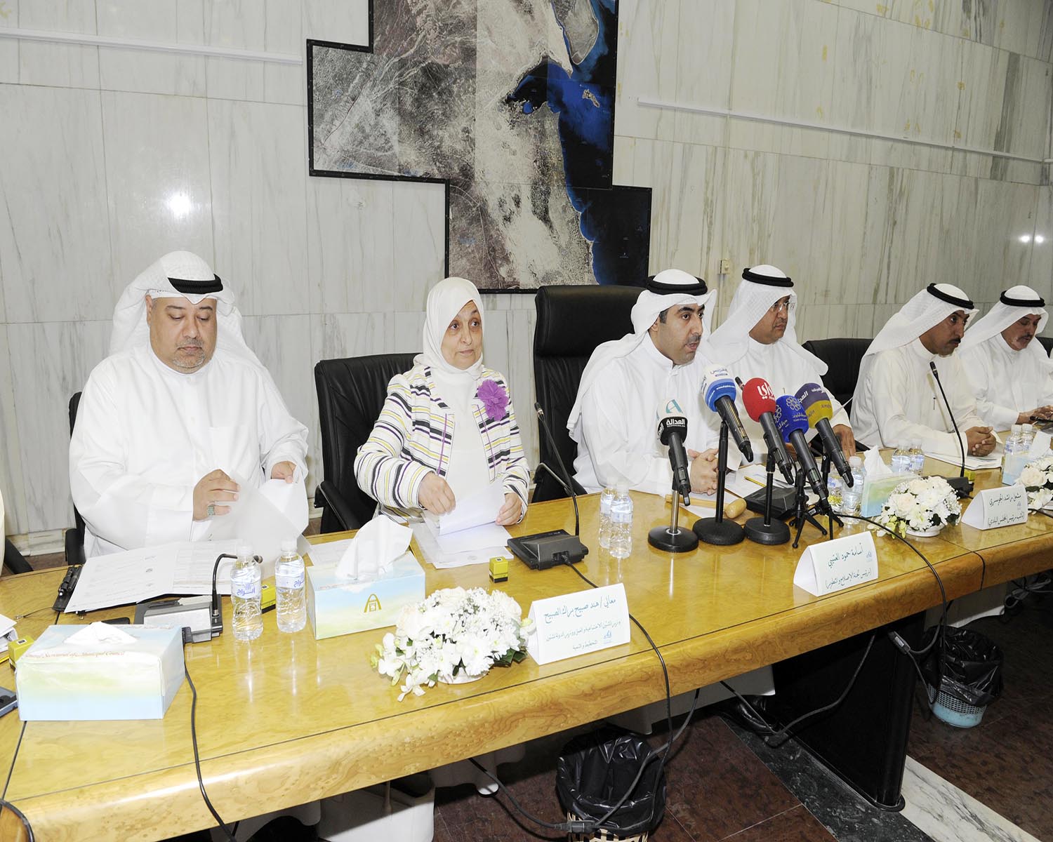 Minister of Social Affairs and Labor Hind Al-Sabeeh during the workshop