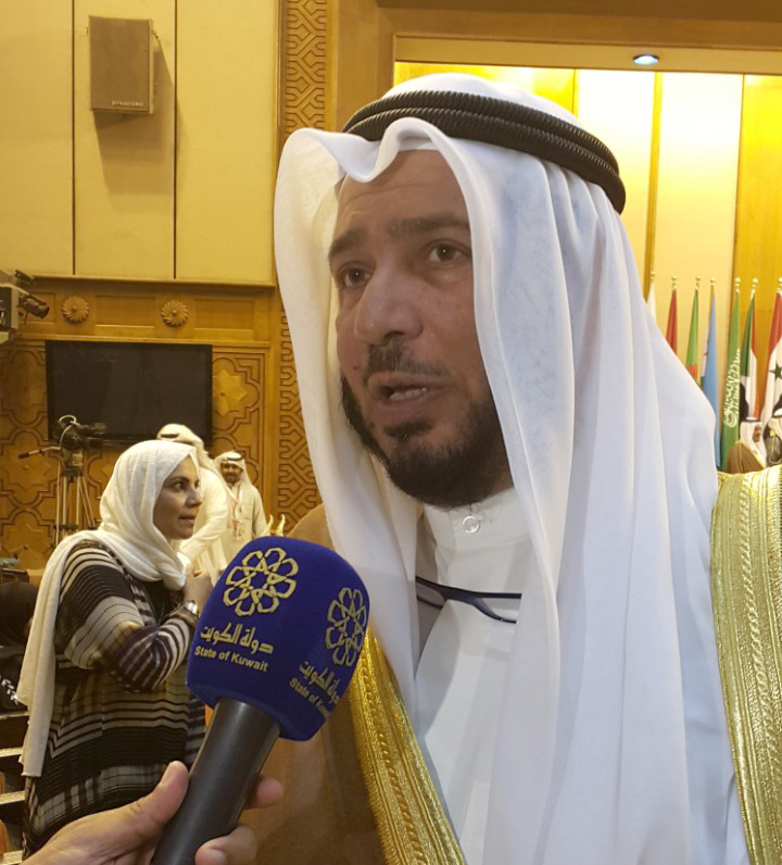 Chairman of Kuwait's International Islamic Charitable Organization Dr. Abdullah Al-Matouq's