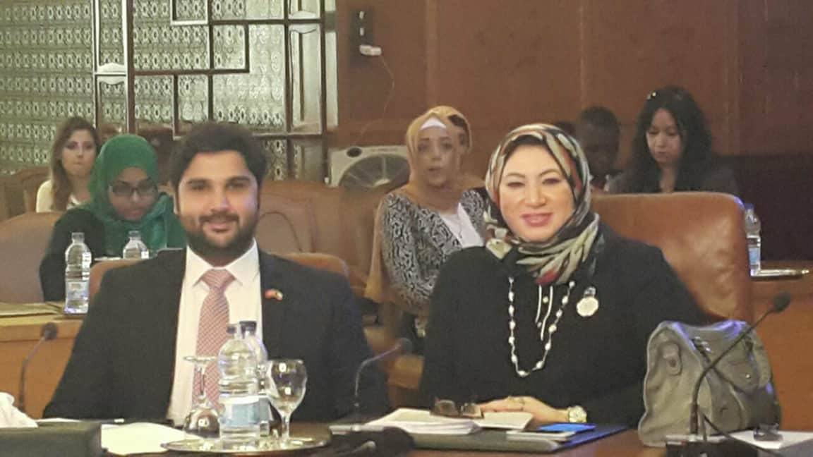 Chair of the Arab Youth Council for Integrated Development Dr. Sanaa Al-Asfour