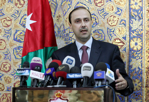 Jordanian State Minister for Media Affairs and Government Spokesperson Mohammed Momani