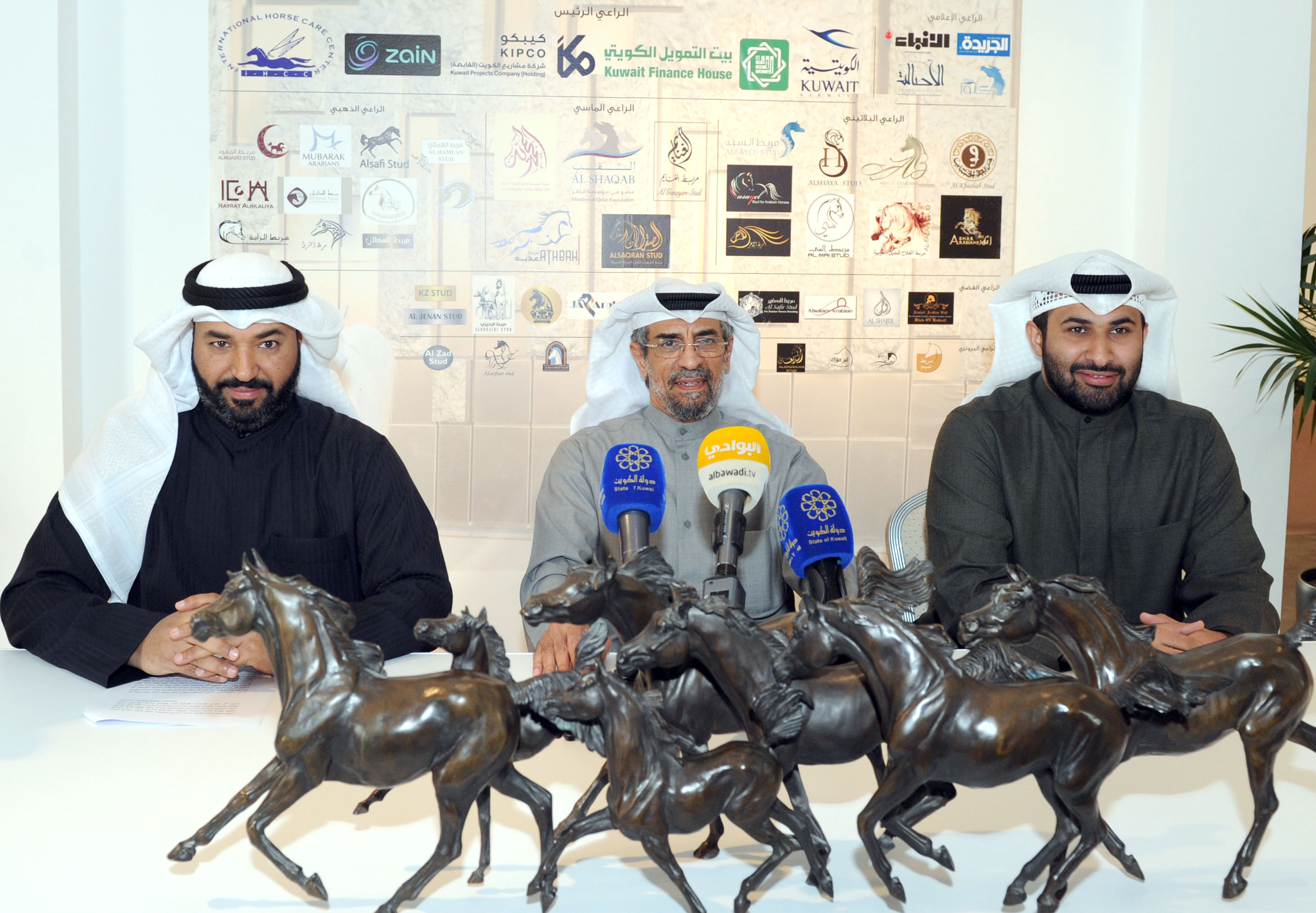 Event manager, Abdullah Al-Braihi during the news conference