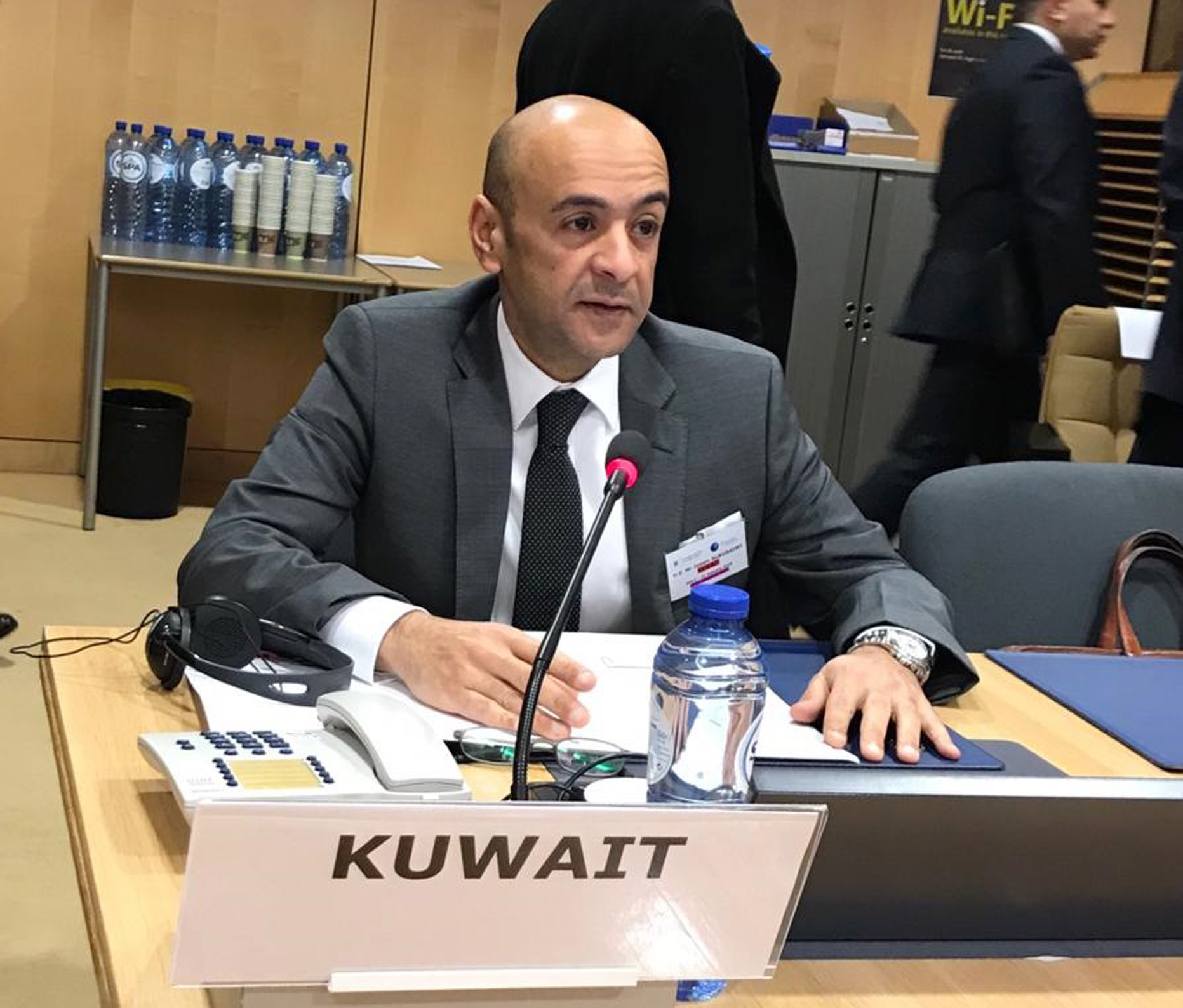 Kuwait’s ambassador to the EU, Belgium, NATO and Luxembourg, Jasem Al-Budaiwi