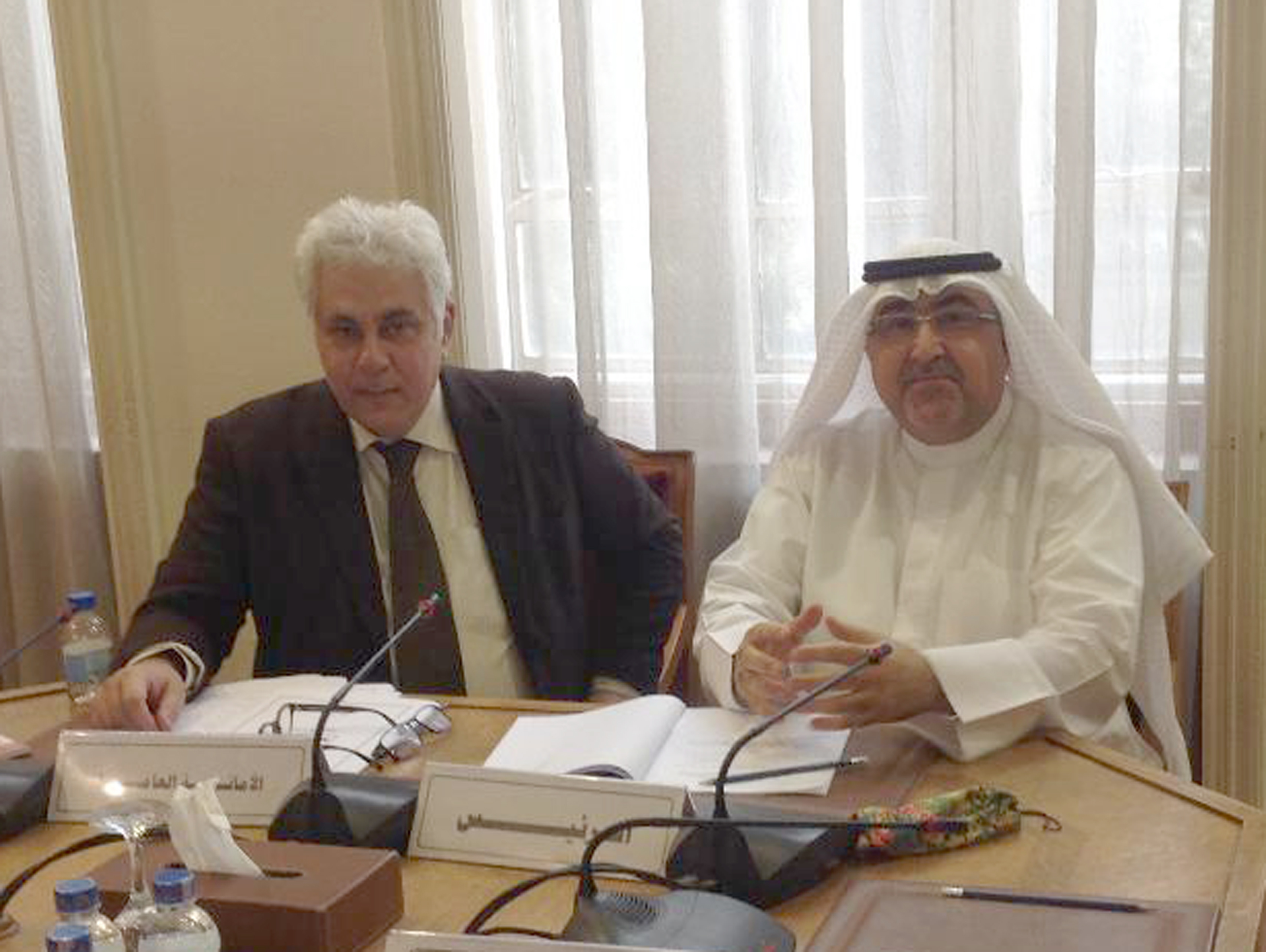 justice assistant undersecretary for legal affairs and international relations Zakariya Al-Ansari