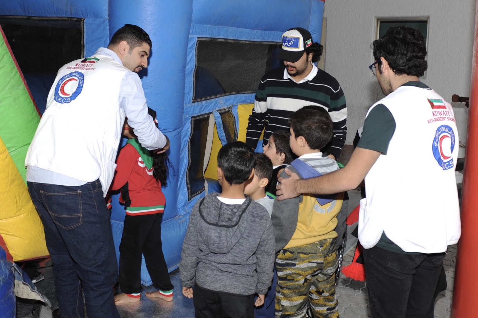 Kuwait Red Crescent Society's organizes charity for needy families, children
