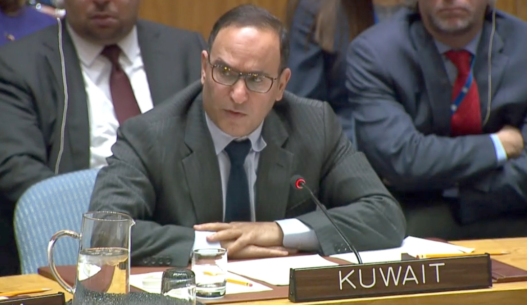 Kuwaiti Permanent Representative to the UN Headquarters in New York Ambassador Mansour Al-Otaibi