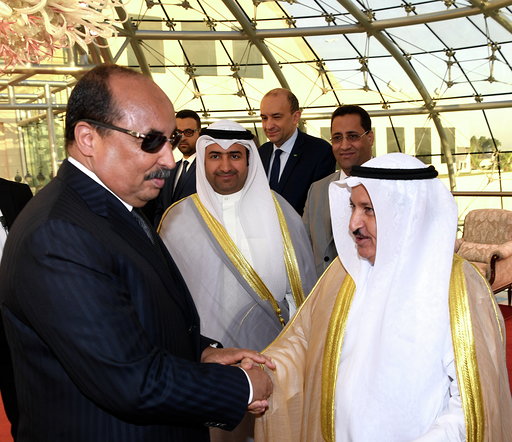 Mauritanian President Mohamed Ould Abd Aziz leaves Kuwait after official visit