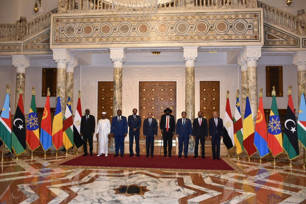 Leaders of the Sudan neighbor states
