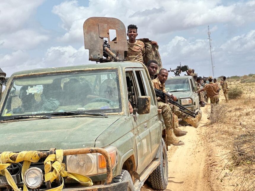 Military operations by Somali army against terorrist groups