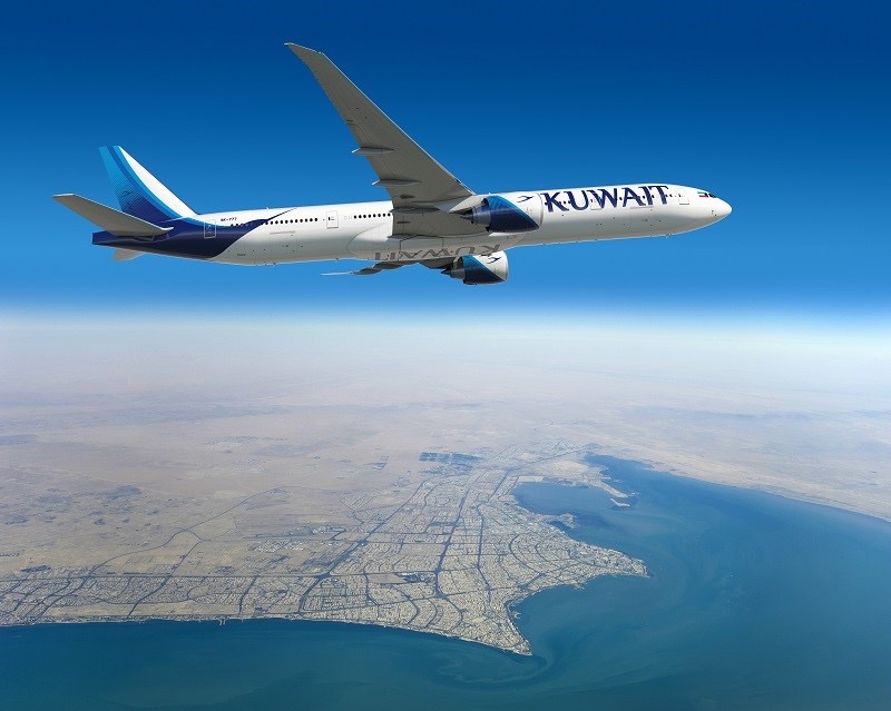 A KAC aircraft in Kuwait skies