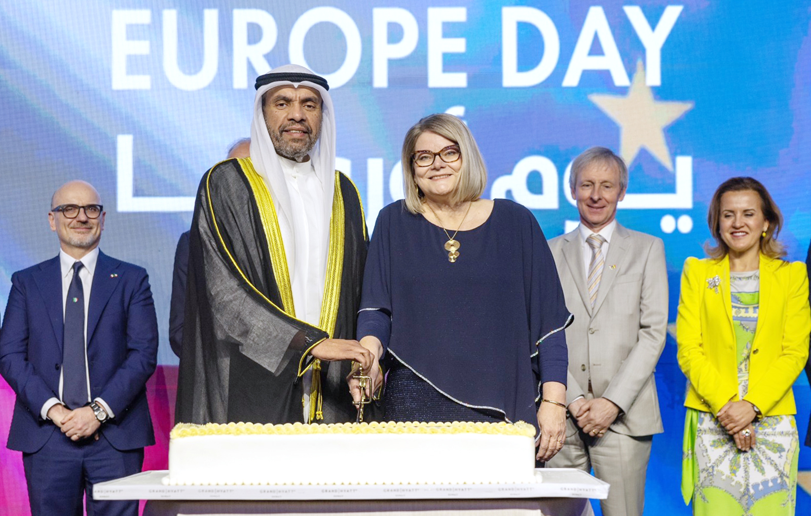Kuwait Foreign Minister partakes in Europe Day celebration