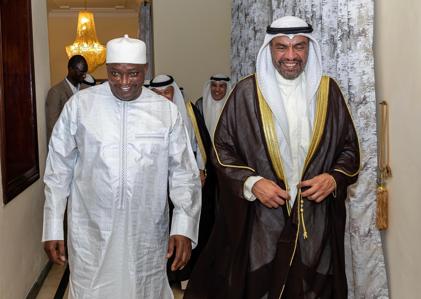 Gambian President receives Amir's Representative, hails Kuwait's goodwill initiatives