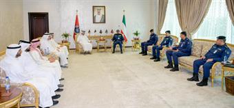 رئيس (قوة الإطفاء) بالتكليف يبحث مع رئيس المركز الخليجي لإدارة الطوارئ أوجه التعاون المشترك                                                                                                                                                               