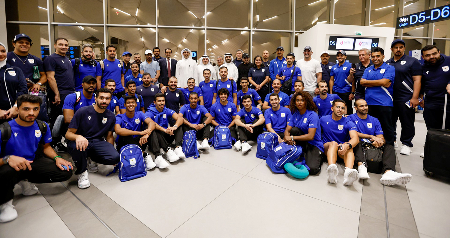 古纳：第19届亚运会——科威特体育队赴中国参加比赛。