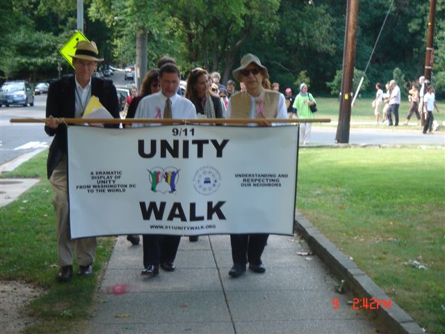 people from different faith walk together in the nation's capital to mark 6th aniversary of september attack


