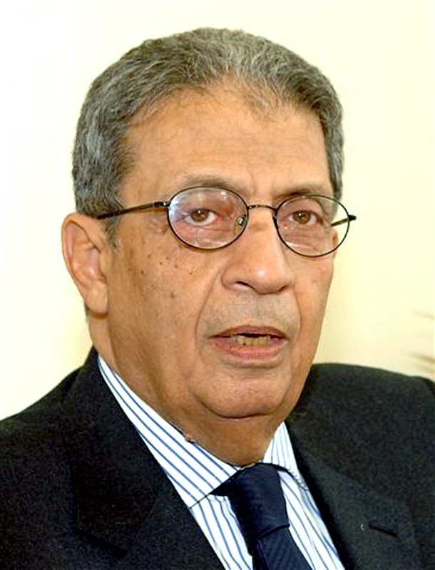 Arab League Secretary General, Amr Moussa