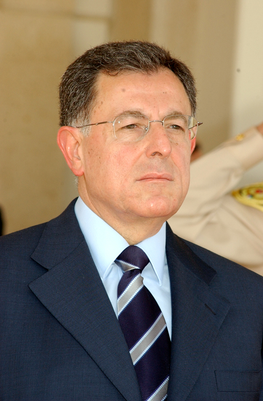 Lebanese Prime Minister Fuad Siniora