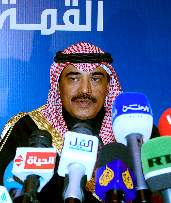 Information Minister of Kuwait Sheikh Sabah Al-Khalid Al-Sabah