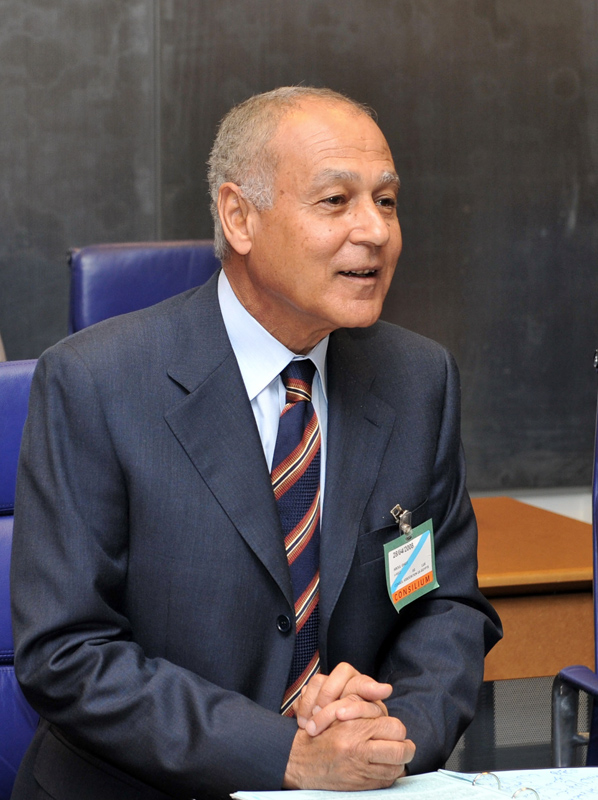 وزيرالخارجية المصري احمد ابو الغيط