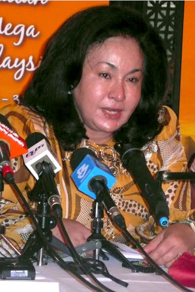 Malaysia's First Lady and the Prime Minister's wife Rosmah Mansor