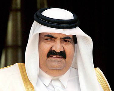 أمير دولة قطر الشيخ حمد بن خليفة آل ثاني