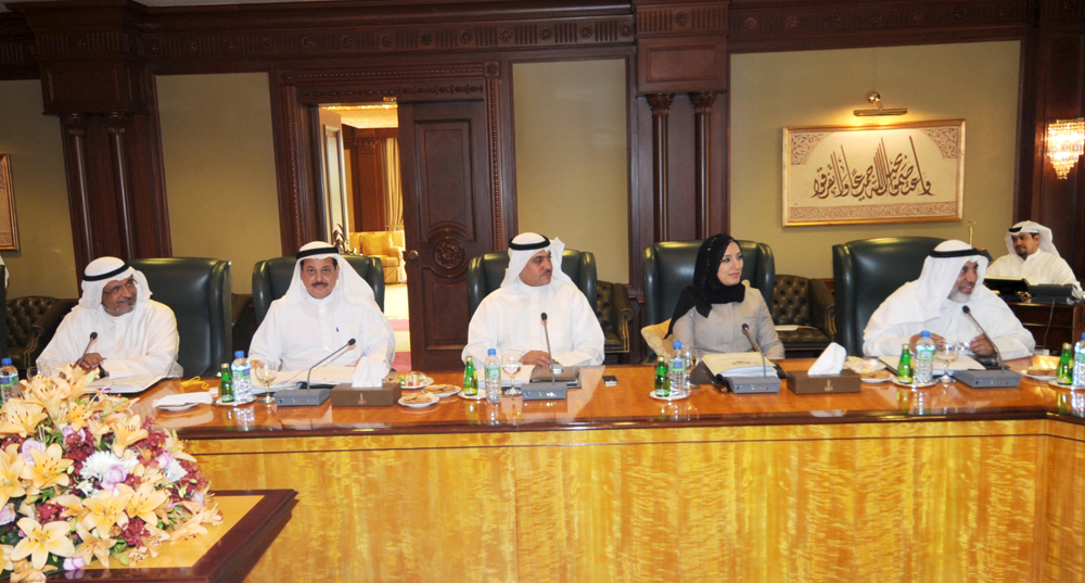 جانب من الاجتماع الثامن للجنة الوزارية لمتابعة تنفيذ الخطة التنموية للدولة