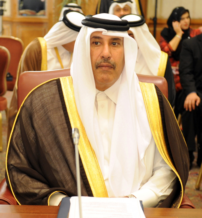 Sheikh Hamad bin Jassim bin Jabr al-Thani, the Prime Minister who has led Qatar's
