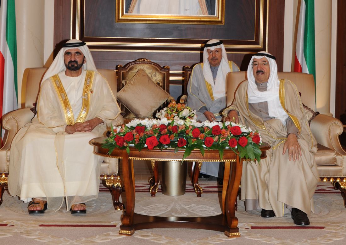 UAE Pres. in Kuwait for nat''l celebrations