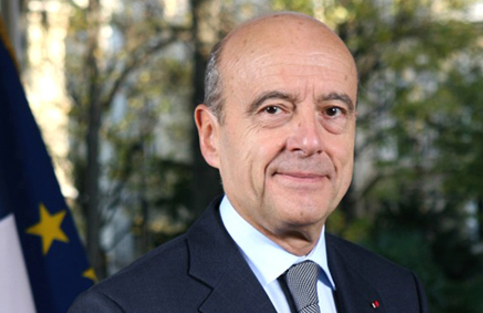 وزير الخارجية الفرنسي الان جوبيه