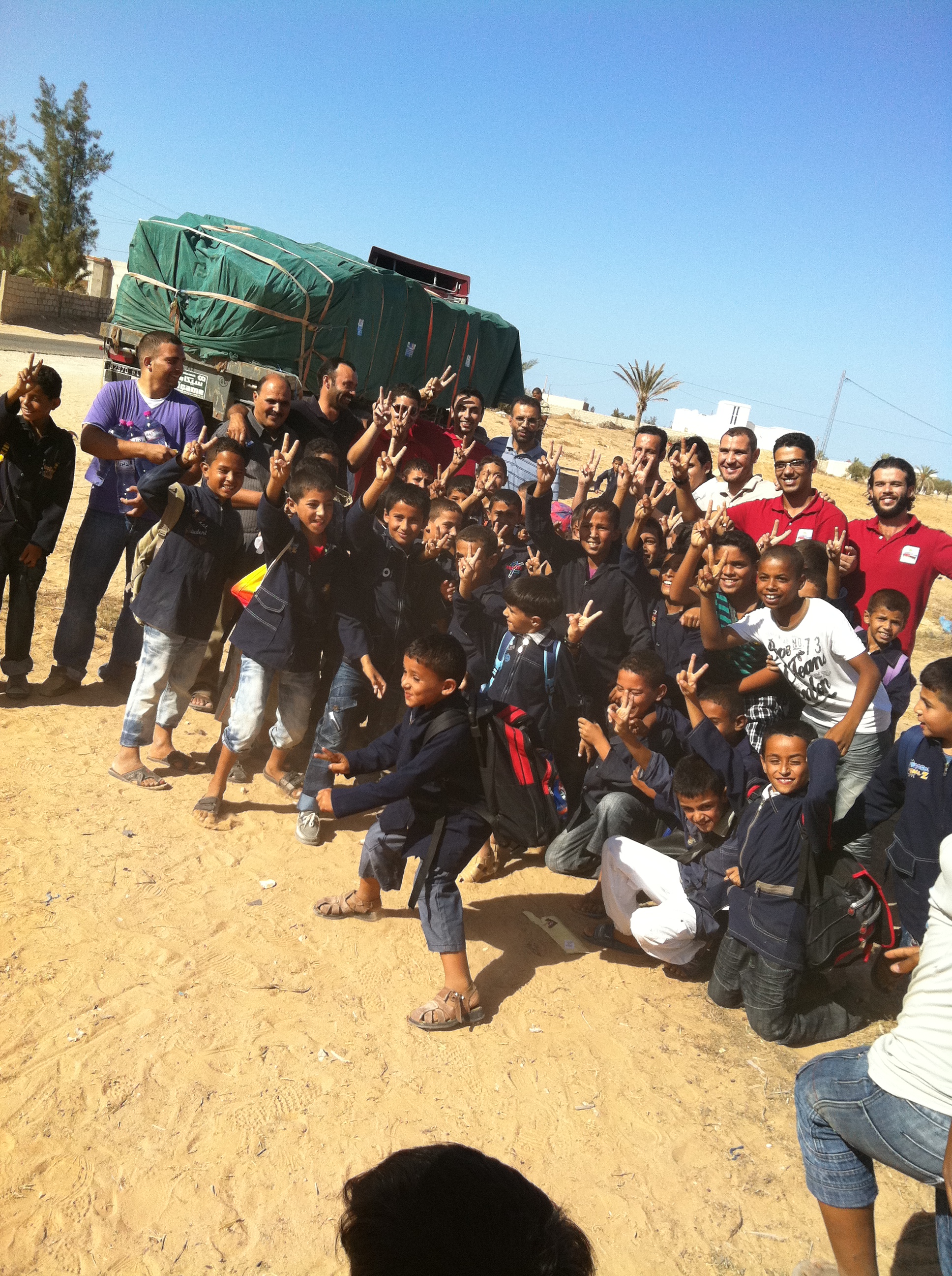Libya hails Kuwaiti aid convoy