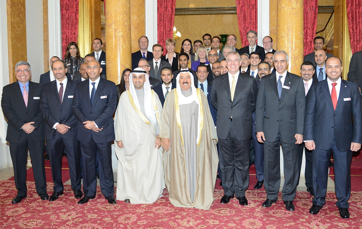 His Highness the Amir Sheikh Sabah Al-Ahmad Al-Jaber Al-Sabah, while attending a ceremony marking 60 years since the establishment of KIO in London