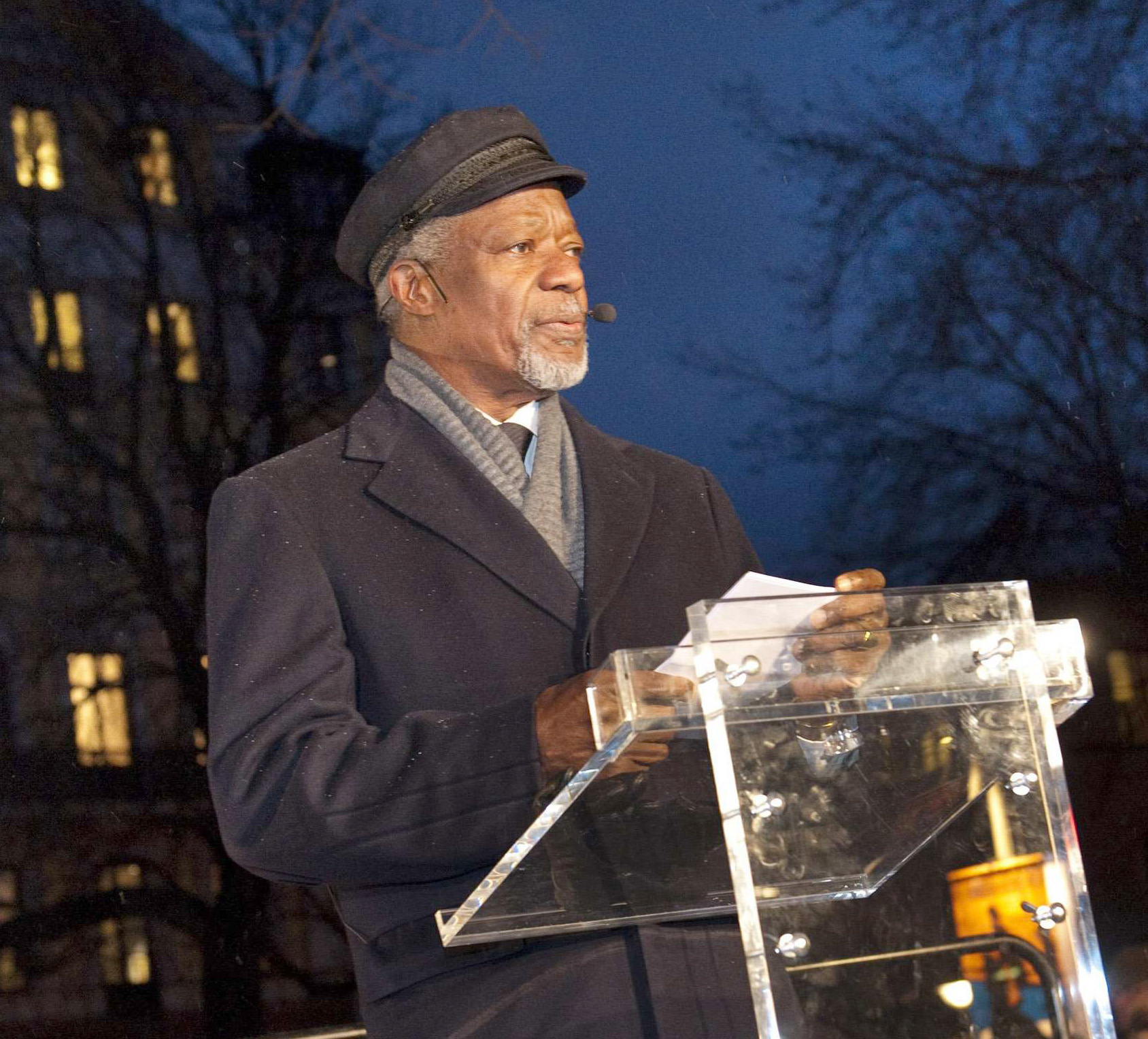 السكرتير العام السابق للأمم المتحدة كوفي عنان