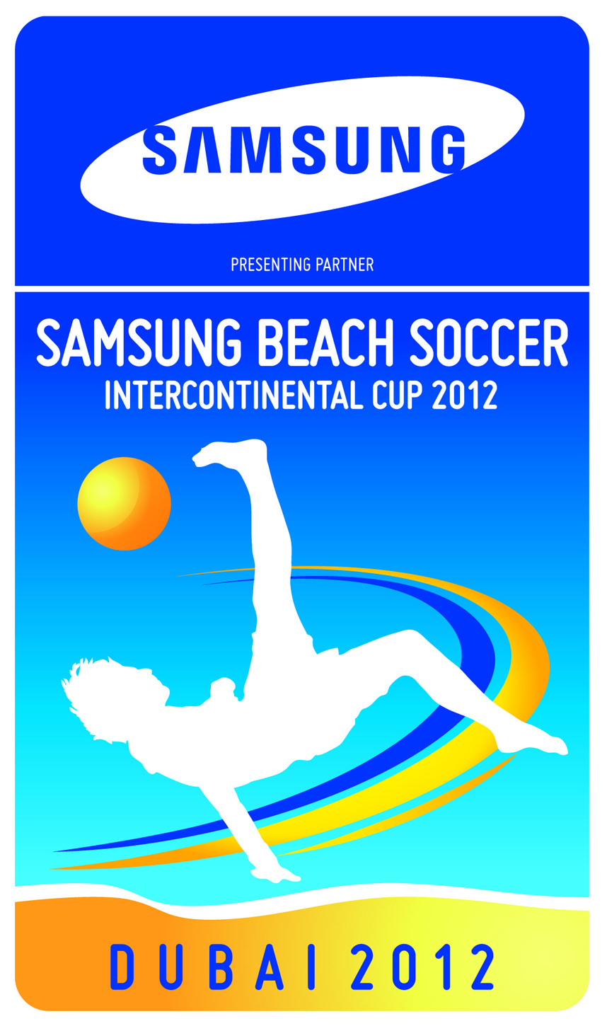 logo of Dubai beach soccer intercontinental cup
