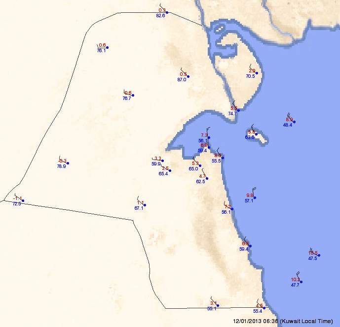 الحرارة الكويت اليوم في درجة صحيفة القبس