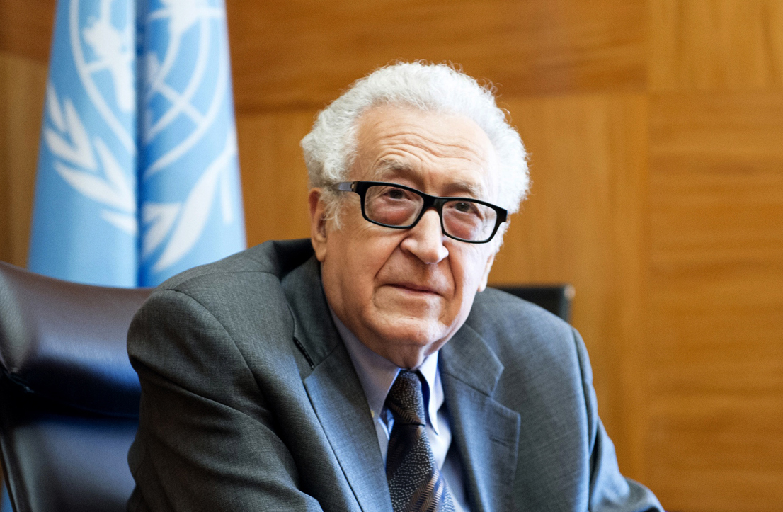 المبعوث العربي والدولي الى سوريا الاخضر الابراهيمي