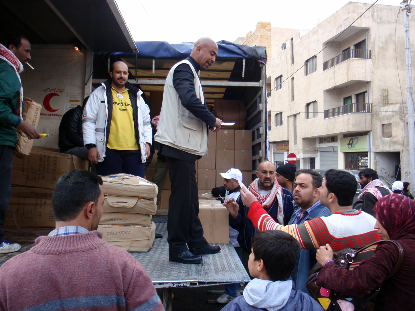 KRCS launches "Ragheef" campaign for Syrian refugees in Jordan