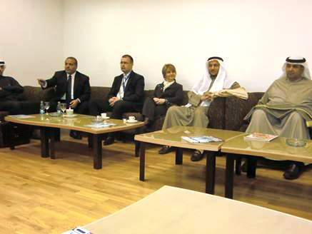 Kuwaiti Minister of Justice and Minister of Awqaf and Islamic Affairs Shareeda Al-Muosherji arrives in Bosnia