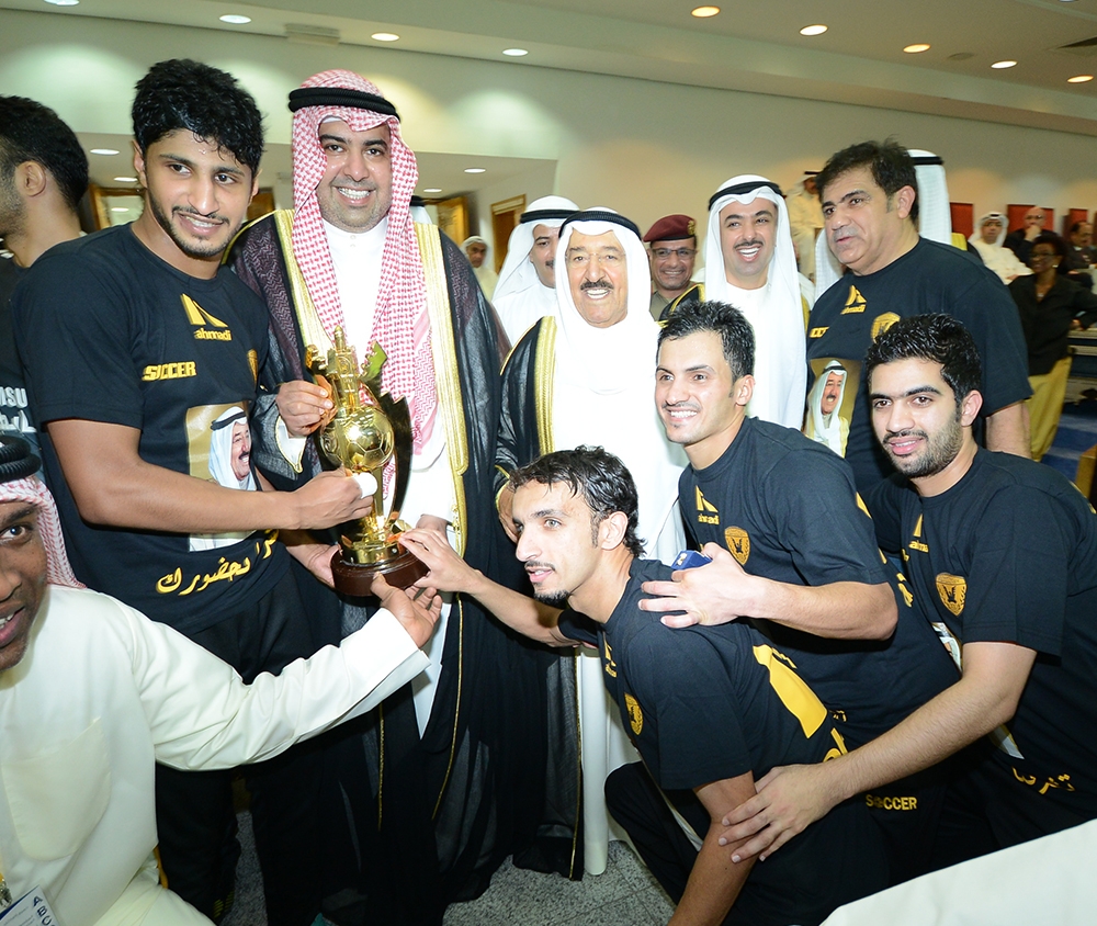 Qadsia SC wins His Highness the Amir Football Cup