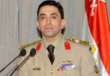 المتحدث الرسمي باسم القوات المسلحة المصرية العقيد أحمد محمد علي