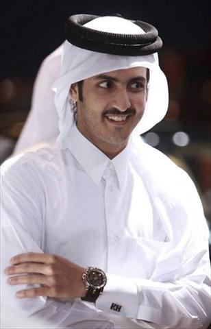 رئيس نادي قطر لسباق السيارات والدراجات الشيخ خالد بن حمد ال ثاني