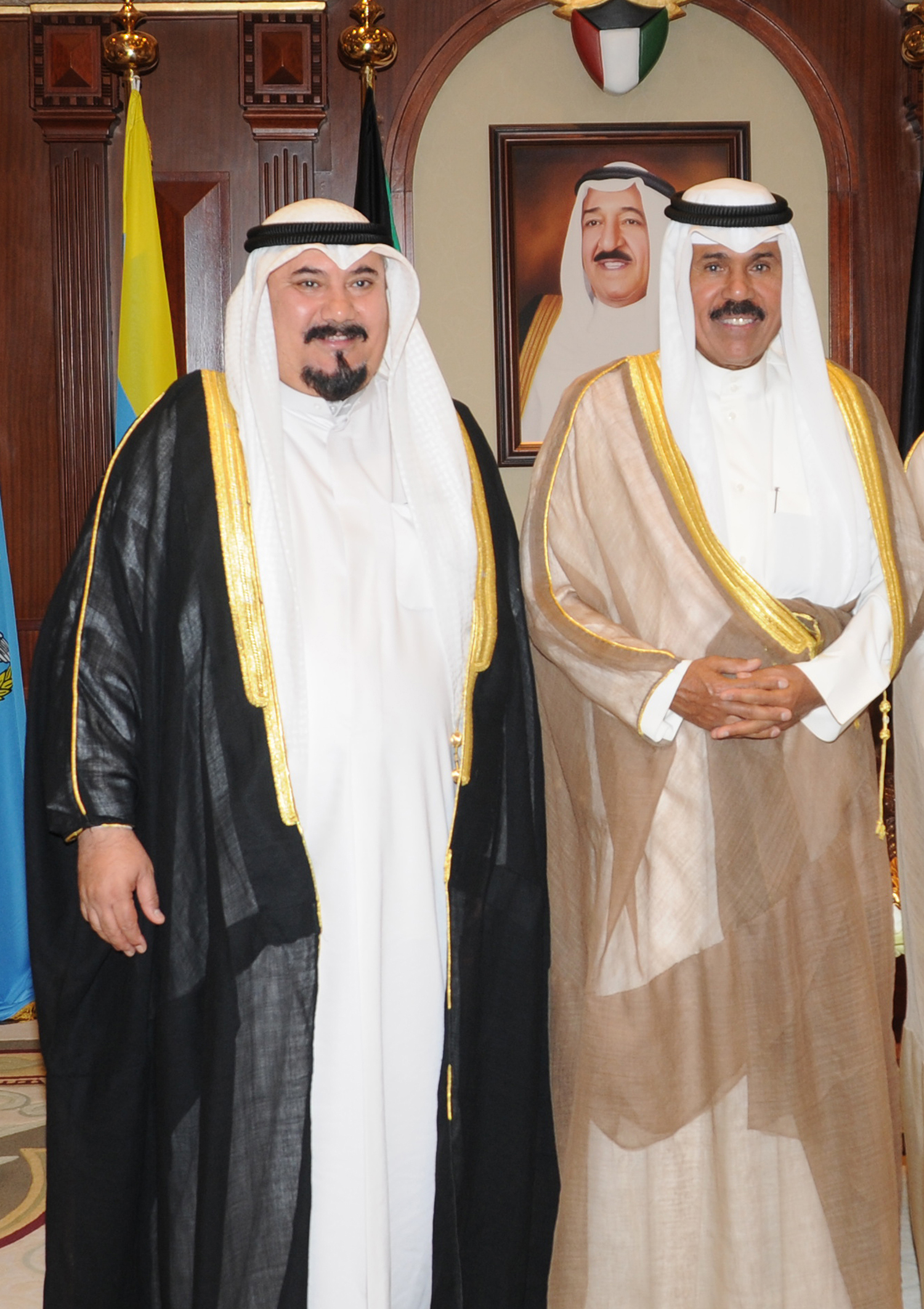 His Highness the Crown Prince Sheikh Nawaf Al-Ahmad Al-Jaber Al-Sabah receives Kuwait's Consul General to China Ambassador Thaif Al-Nabhan Al-Shammari