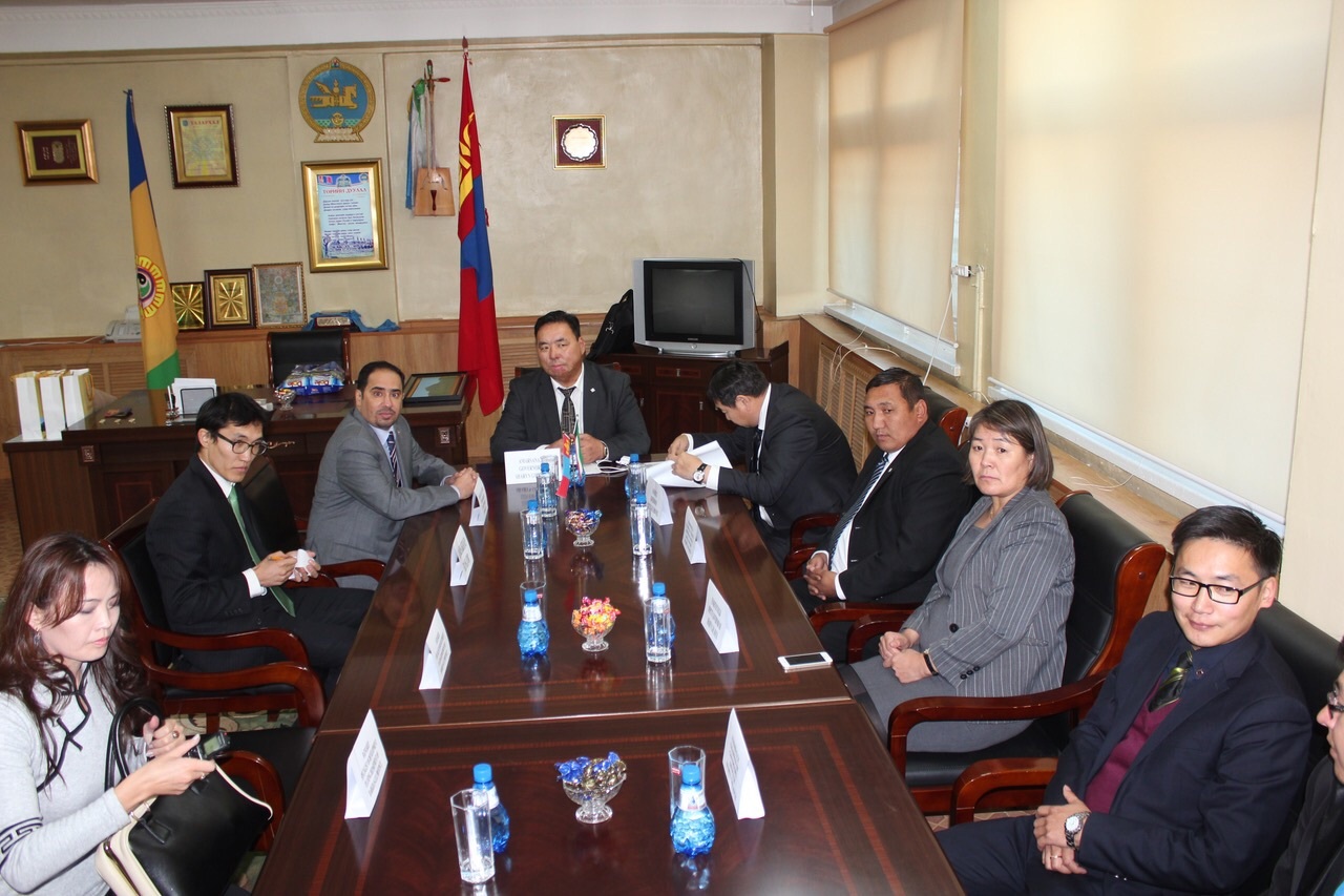 Kuwait's Ambassador to Mongolia Khaled Al-Fadhli
