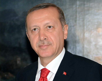 الرئيس التركي رجب طيب اردوغان