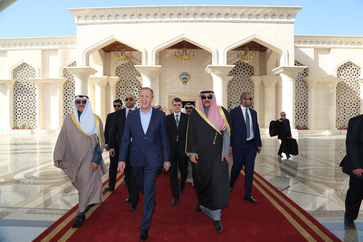Lavrov concludes his visit to Kuwait
