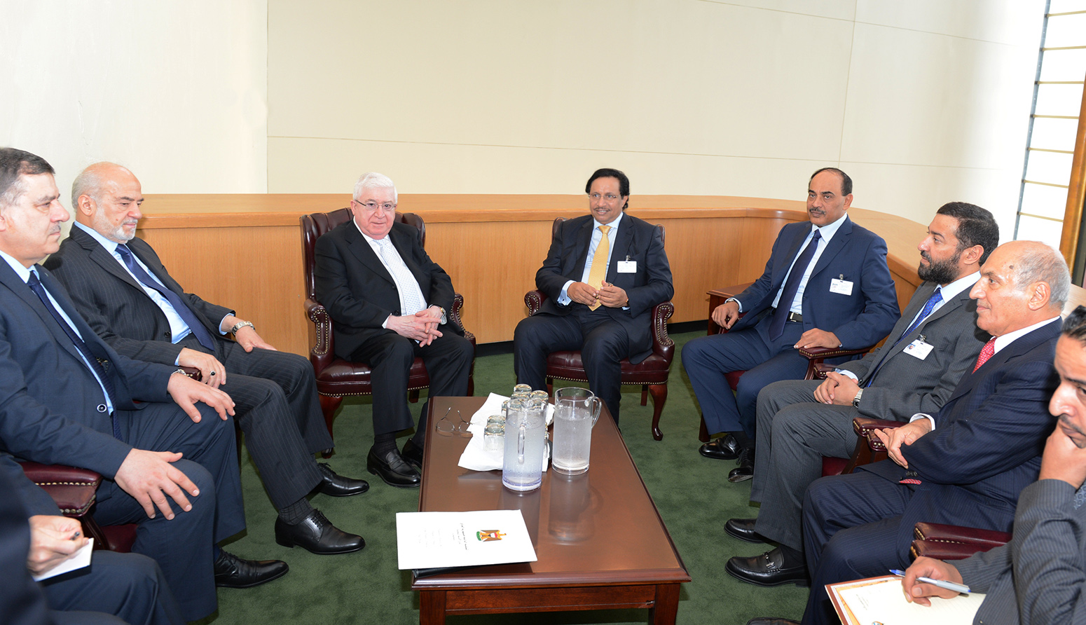 KUNA His Highness the PM meets Iraqi Pres. Politics 25/09/2014