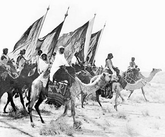 Kuwaiti fighters during Jahraa battle