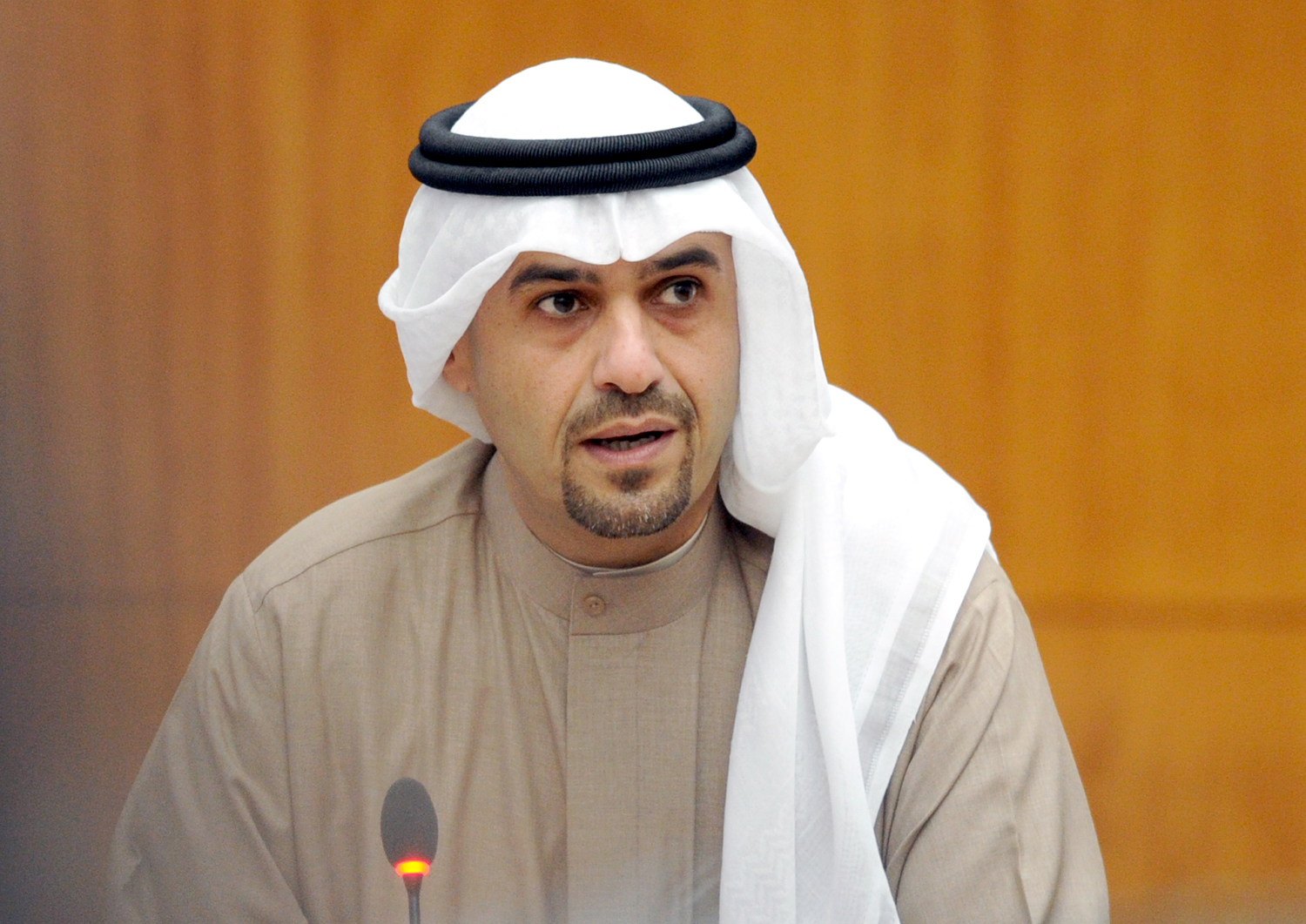 Deputy Prime Minister, Finance Minister and Acting Oil Minister Anas Al-Saleh