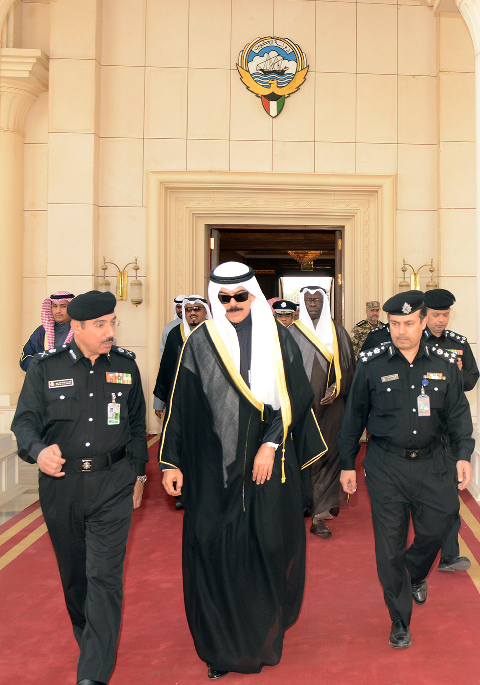 Representative of His Highness the Amir leaves for UAE