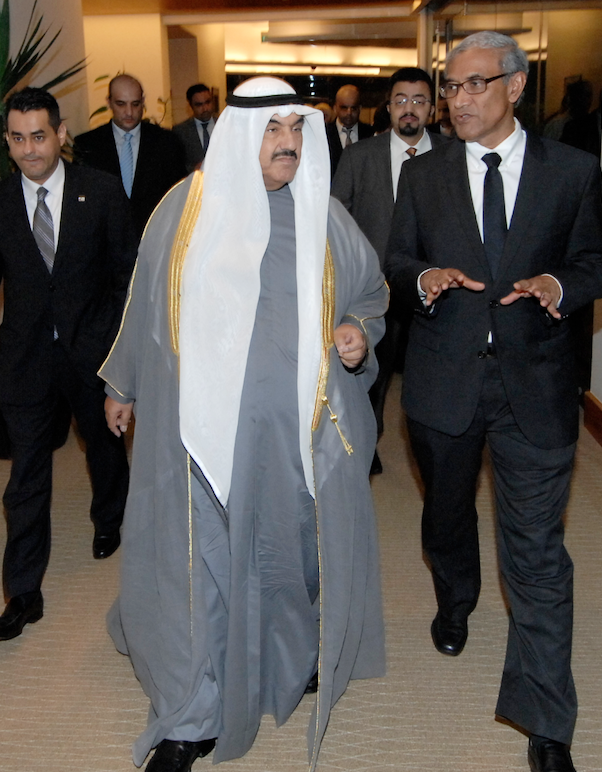 His Highness Amir's envoy His Highness Sheikh Nasser Al-Mohammad Al-Ahmad Al-Sabah leaves Singapore